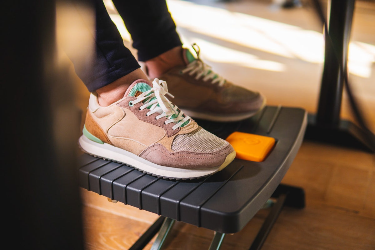 Repose-pieds Pro 952, Noir, Gris, Orange
