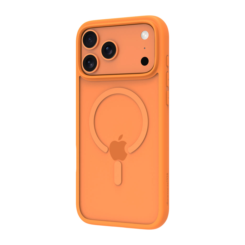 Coque de Protection Grenen MS pour iPhone 17 Pro Max, Housse Orange