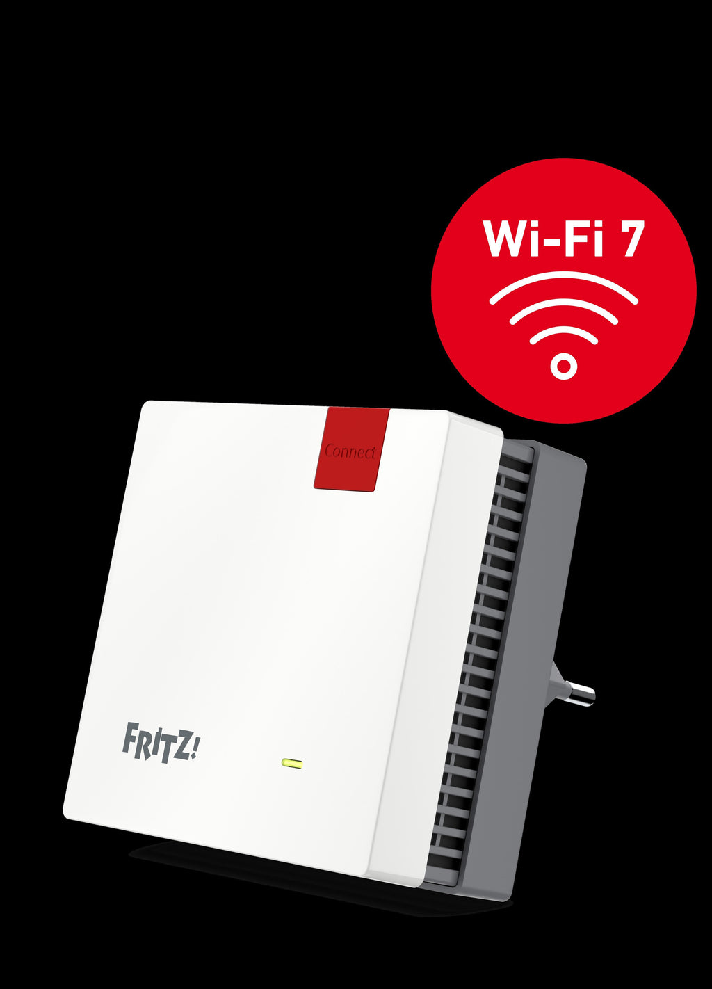 Système Wi-Fi Maillé Bi-bande Wi-Fi 7 (802.11be) 3600 Mbit/s, Rouge et Blanc