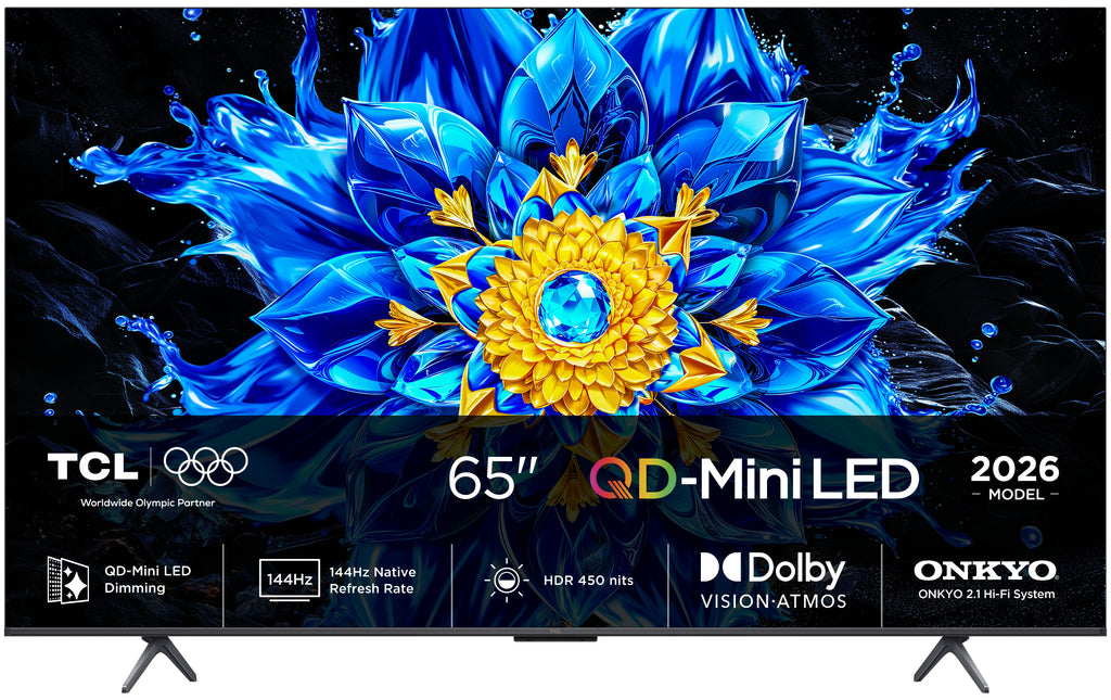 TCL P8L 65P8L TV 165,1 cm (65") 4K Ultra HD Smart TV Wifi Noir 450 cd/m²