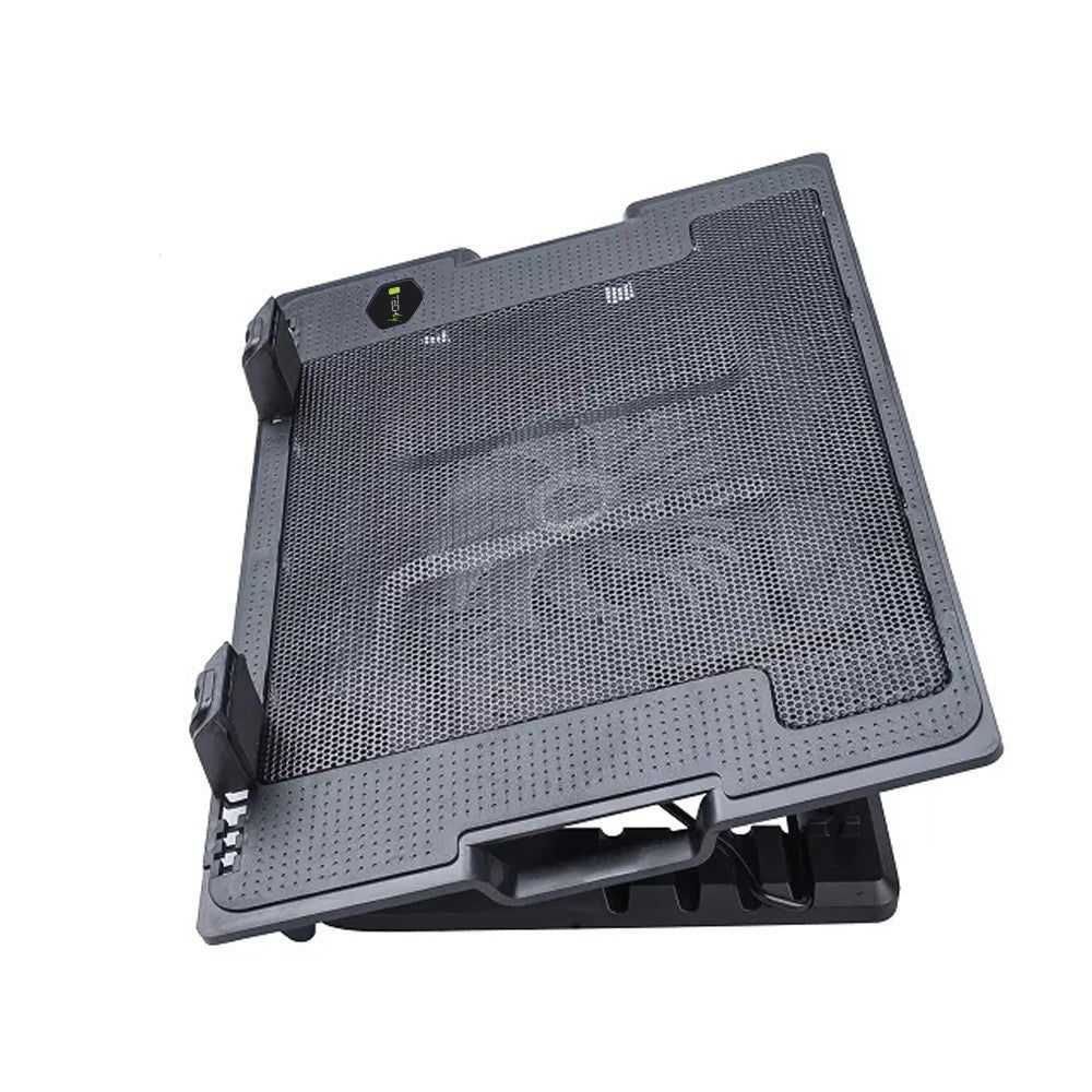 Techly ICOOL-CP12TY système de refroidissement pour ordinateurs portables 43,9 cm (17.3") 1400 tr/min Noir