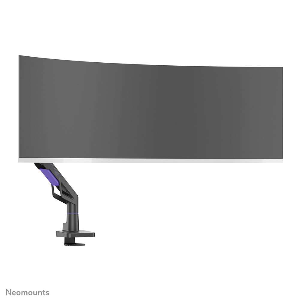 Neomounts DS70-256BL1 Support de écran à fixer gaming 24-57" - ressort à gaz - Topfix - arrêt à 180°