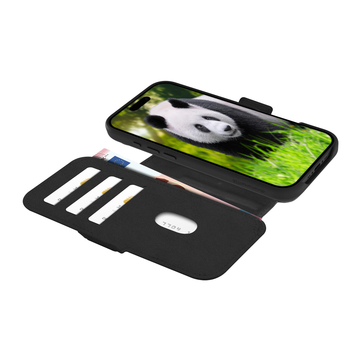 dbramante1928 Lynge MS Coque de Protection Folio pour iPhone 17 Air, Noir
