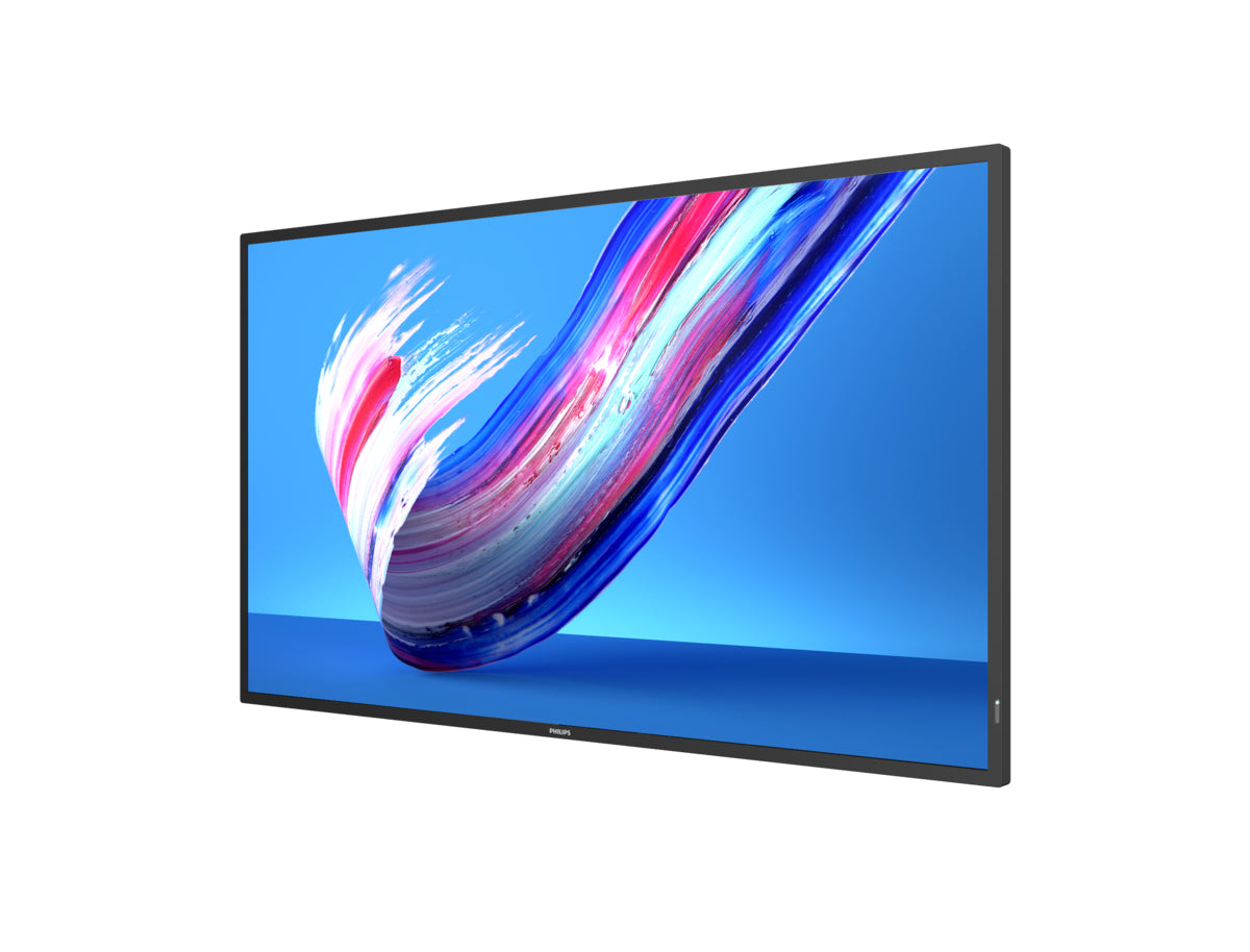Philips 43BDL3650Q Écran plat de signalisation numérique 109,2 cm (43") LCD Wifi 400 cd/m² Full HD Noir Intégré dans le processeur Android 10 18/7