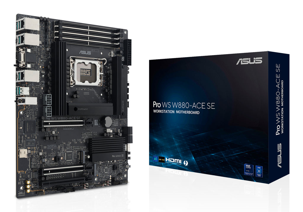 ASUS PRO WS W880-ACE SE Intel W880 LGA 1851 (Socket V1) ATX