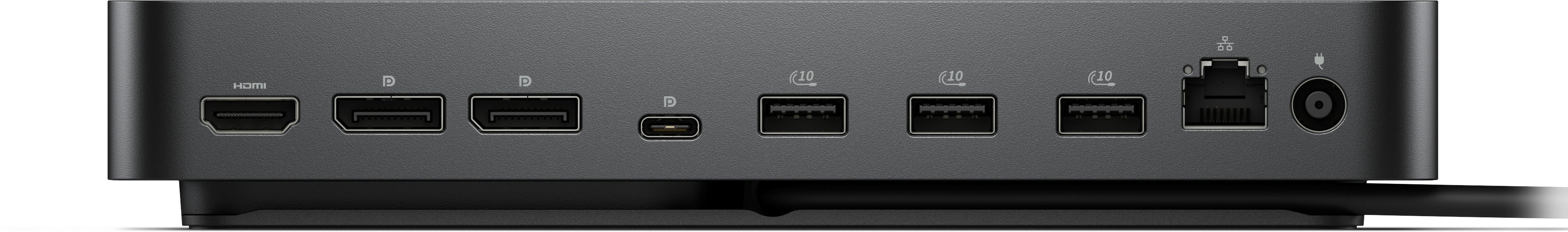 DELL WD25 Avec fil USB 3.2 Gen 2 (3.1 Gen 2) Type-C Noir