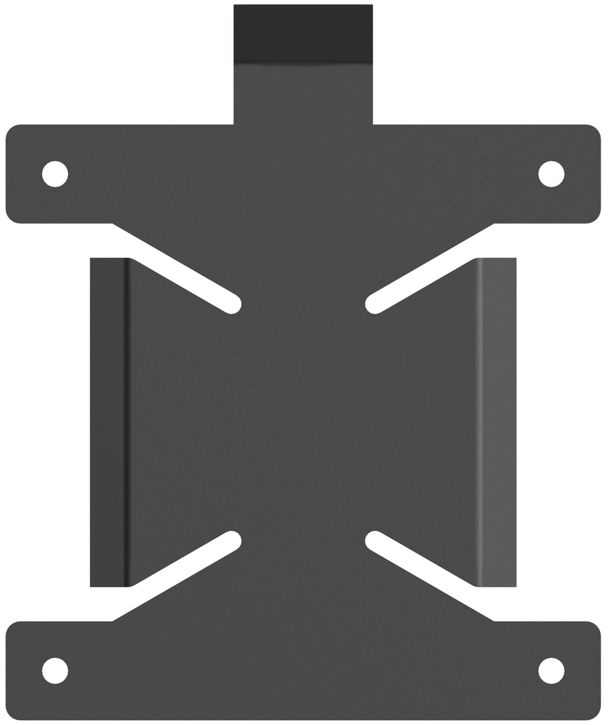 Accessoire de Montage de Moniteurs MD-BRPCV08, Noir