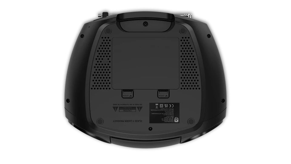 Philips TAZ2500/10 Lecteur de CD Portable, Noir