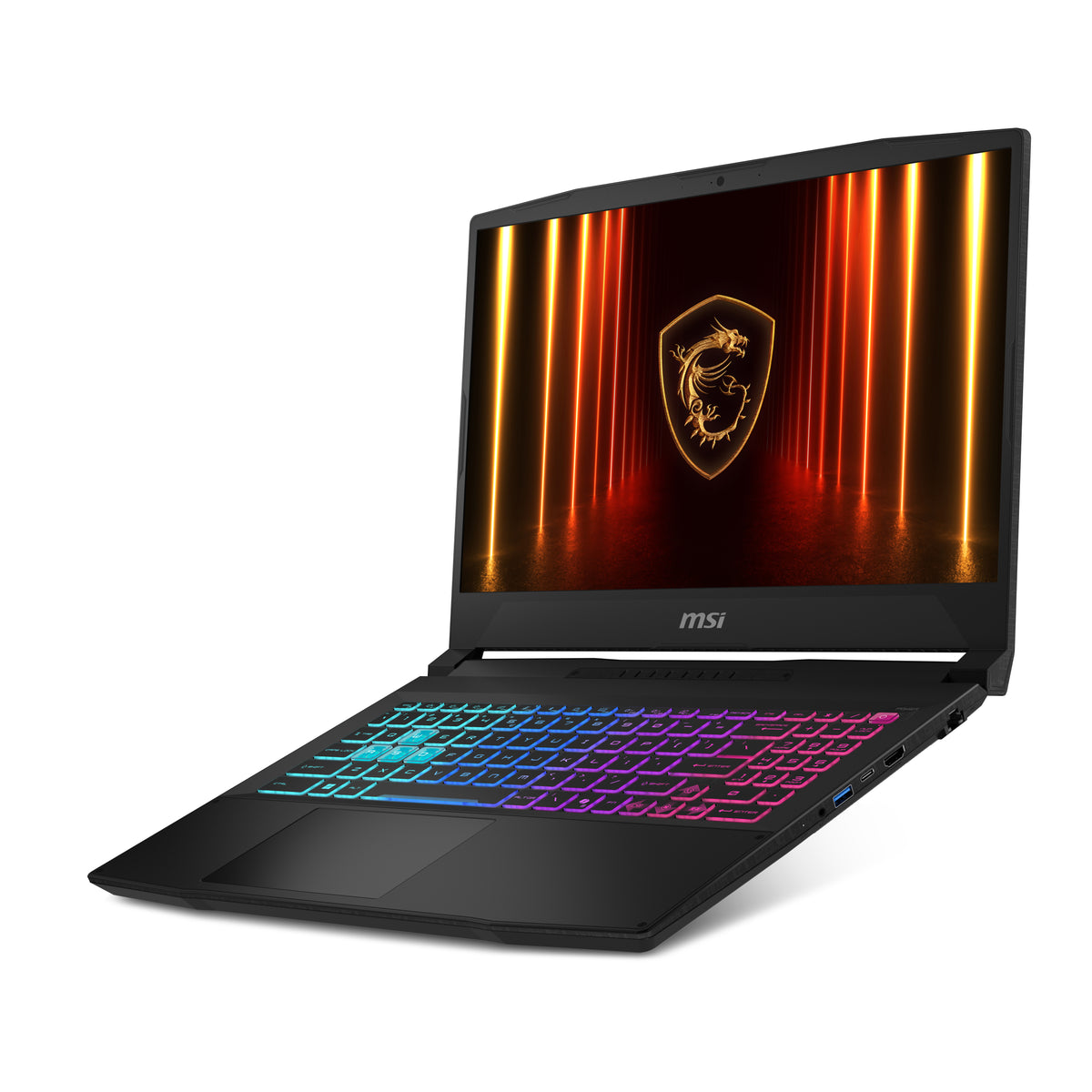 MSI Katana 15 HX B14WGK-293US Intel® Core™ i7 i7-14650HX Ordinateur portable 39,6 cm (15.6") Quad HD 16 Go DDR5-SDRAM 1 To SSD NVIDIA GeForce RTX 5070 Wi-Fi 6E (802.11ax) Windows 11 Home Noir