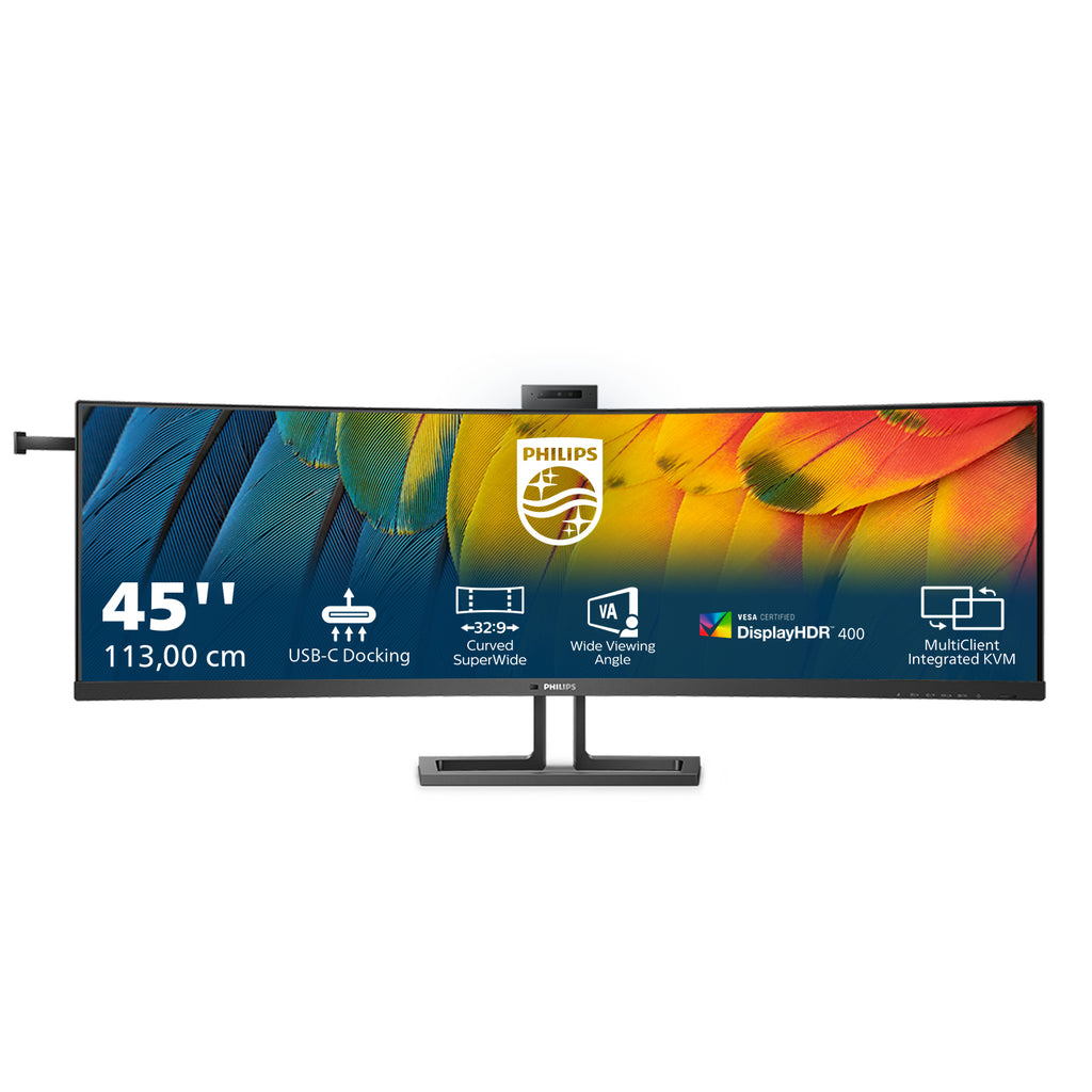 Philips 6000 series 45B1U6900CH/00 écran plat de PC 113 cm (44.5") 5120 x 1440 pixels UltraWide Dual Quad HD LED Noir