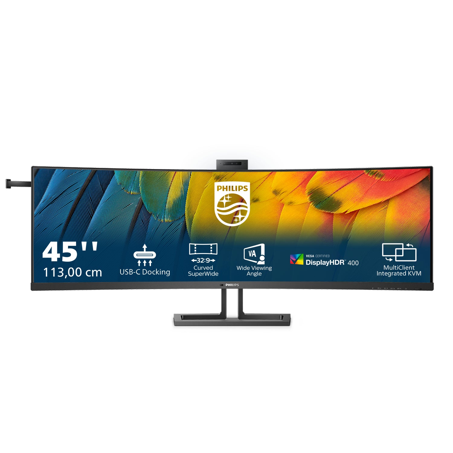 Philips 6000 series 45B1U6900CH/00 écran plat de PC 113 cm (44.5") 5120 x 1440 pixels UltraWide Dual Quad HD LED Noir