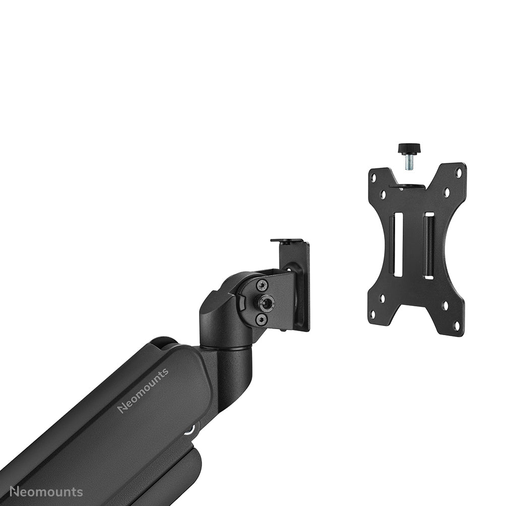Neomounts DS70PLUS-450BL1 Support d'écran à fixer 17-49" - ressort à gaz - Topfix - arrêt 180°