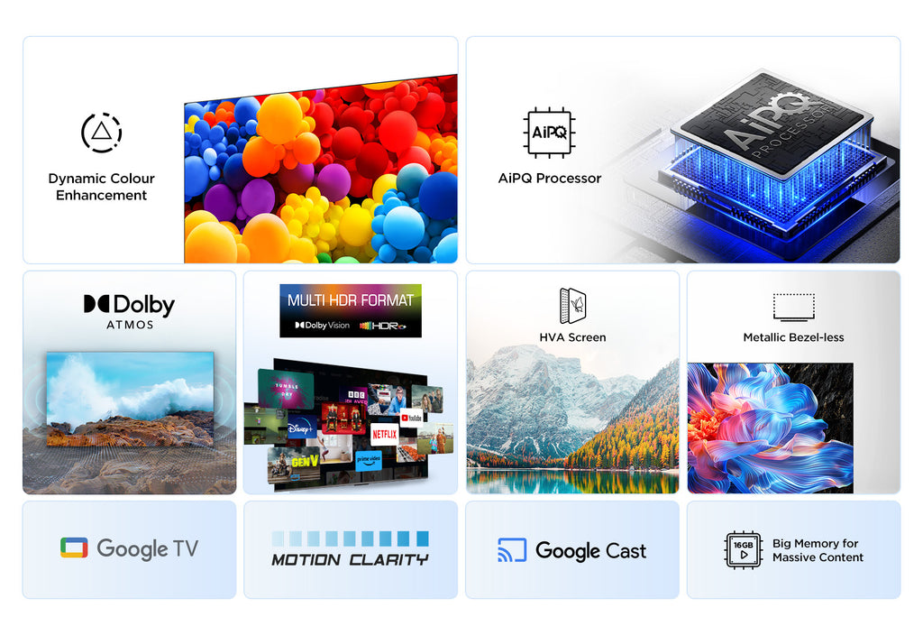 TCL V6C 50V6C TV 127 cm (50") 4K Ultra HD Smart TV Wifi Métallique 260 cd/m²