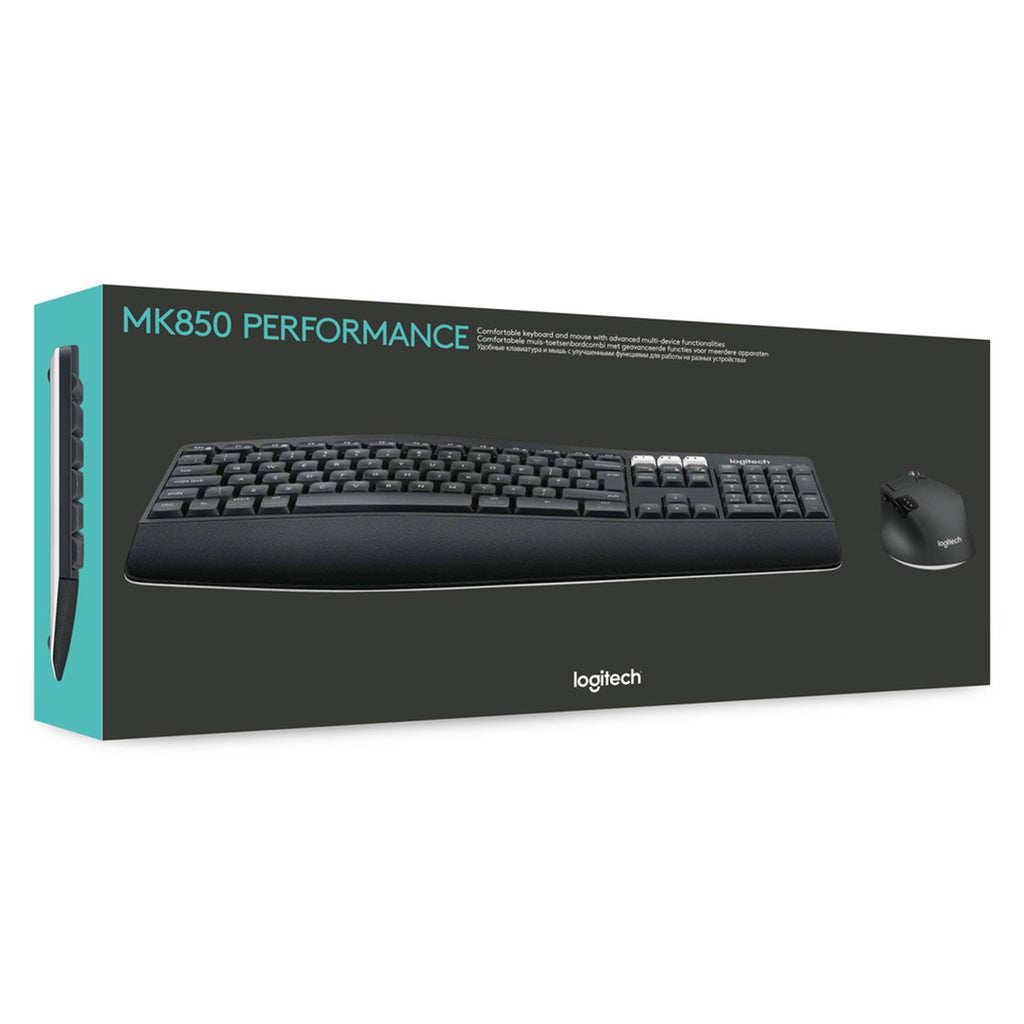 Logitech MK850 Performance Ensemble Clavier et Souris Sans Fil, Disposition Allemande