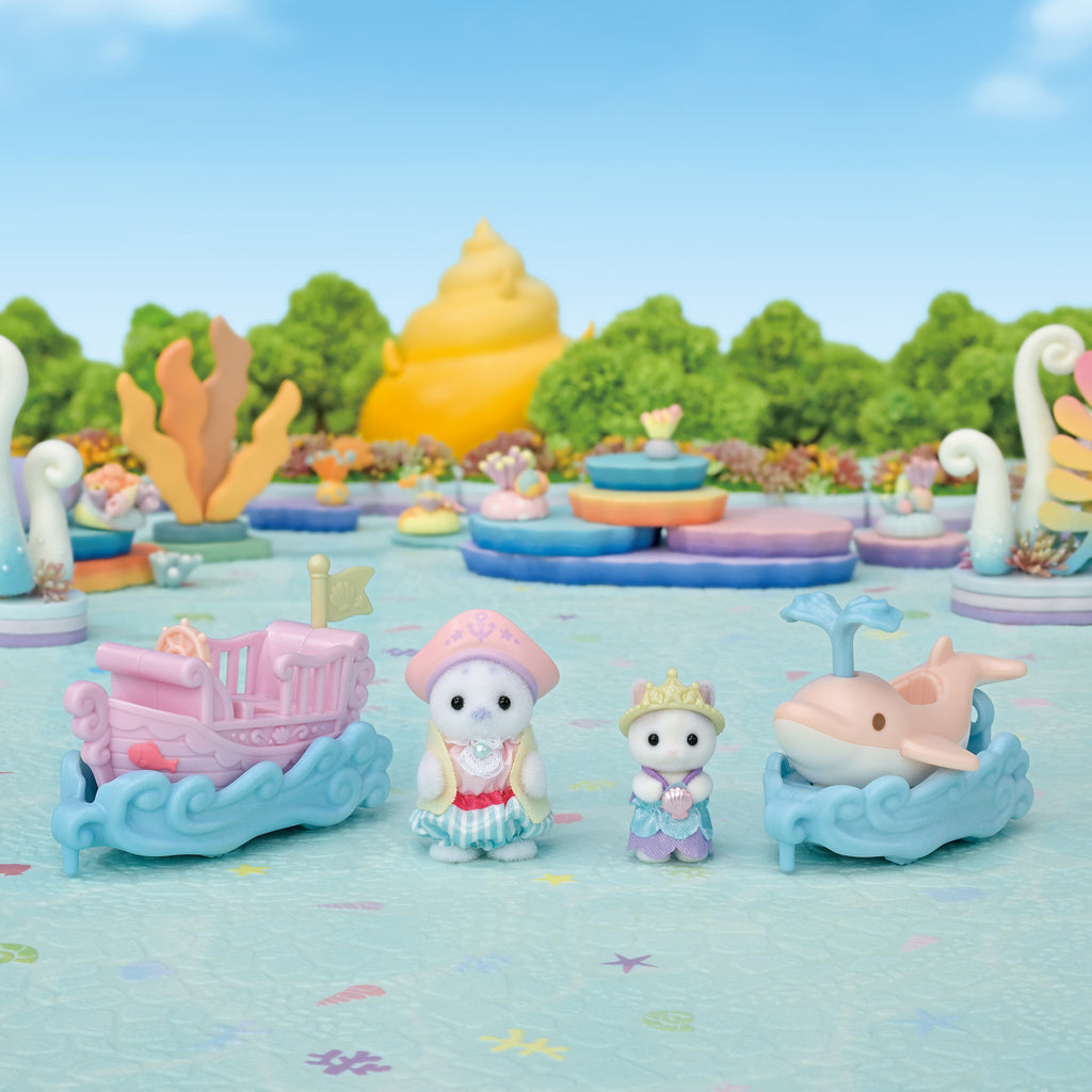 Sylvanian Families Le petit train de la mer