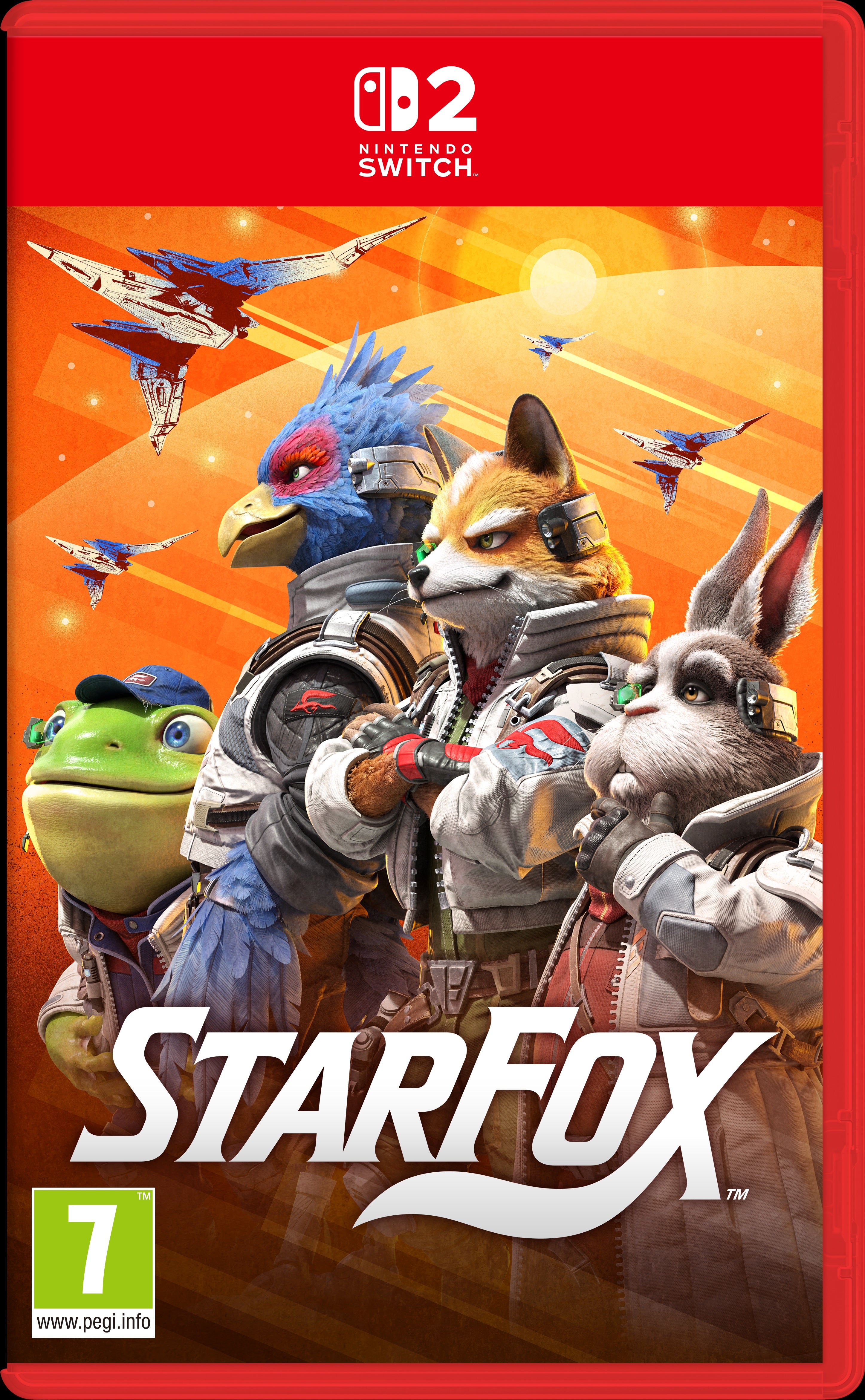 Nintendo STAR FOX- SWITCH 2 Standard Japonais, Français, Allemand, Italien, Coréen, Espagnol, Néerlandais, Chinois simplifié, Chinois traditionnel, POR-BRA Nintendo Switch 2
