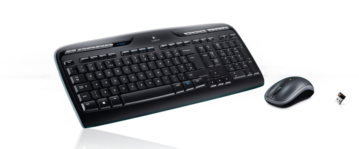 Logitech Wireless Combo MK330 Sæt med mus og tastatur Trådløs US International
