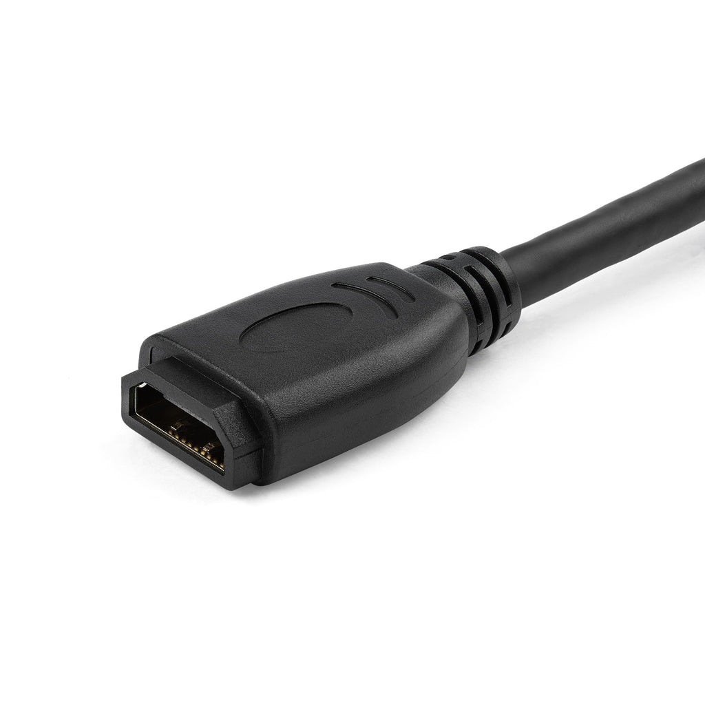 StarTech.com Câble d'extension HDMI Haute Vitesse 15 cm, 4K 60Hz, Mâle vers Femelle