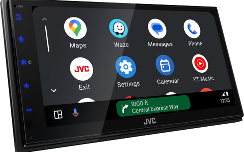 JVC KW-M595DBT récepteur multimédia de voiture Noir Wifi 22 W Bluetooth