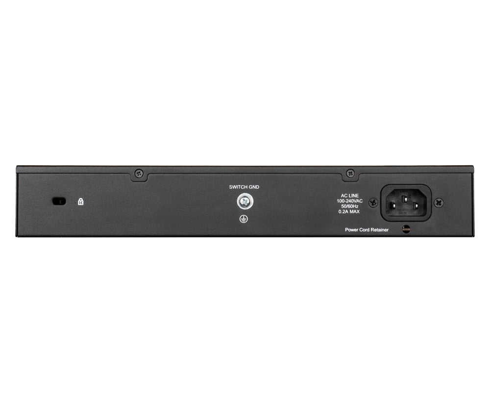 D-Link DGS-1100-24PV2 Switch Gigabit Ethernet Géré L2 PoE, 24 Ports RJ-45, Noir