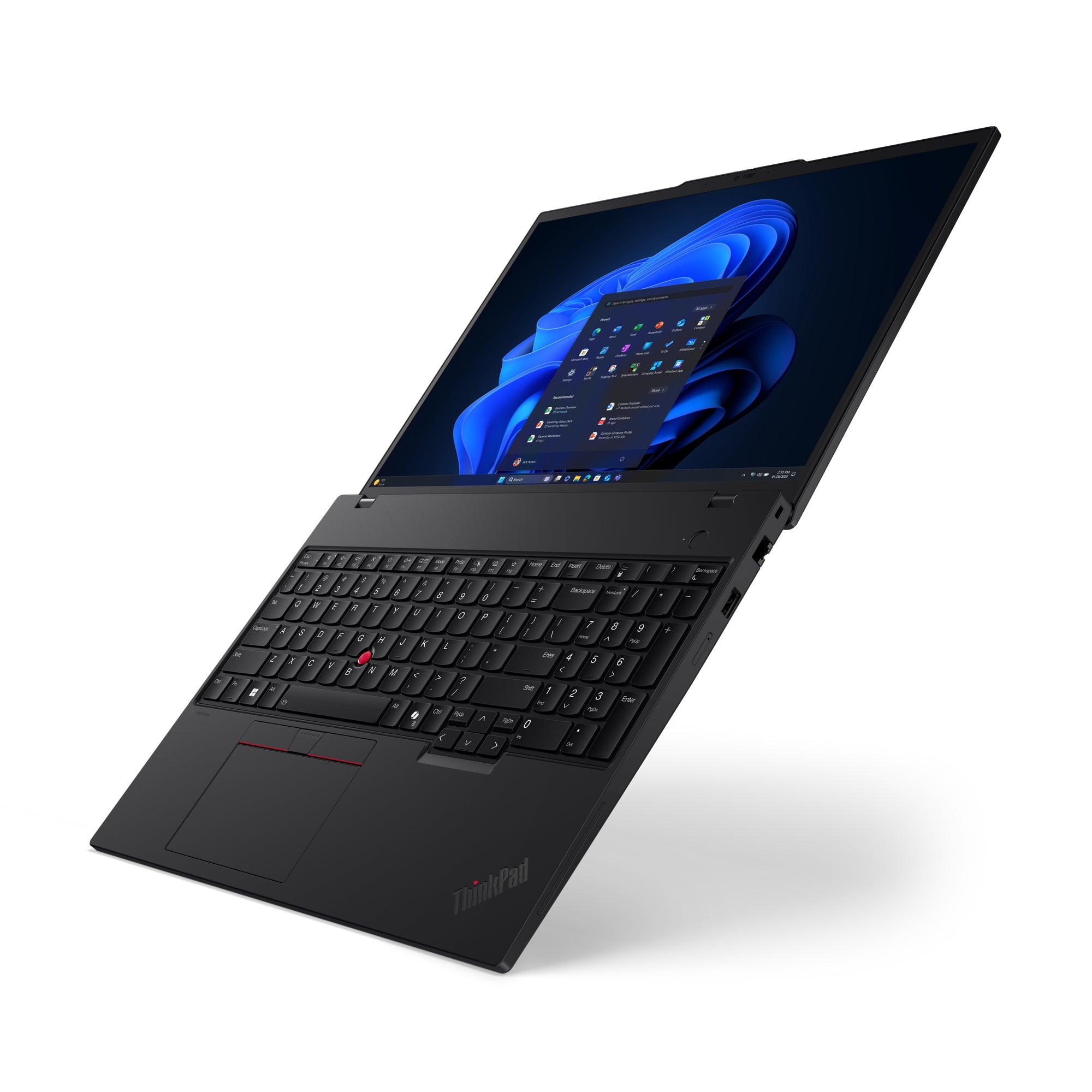 Lenovo ThinkPad T16 Gen 4 (Intel) Intel Core Ultra 5 225U Ordinateur portable 40,6 cm (16") WUXGA 16 Go DDR5-SDRAM 512 Go SSD Wi-Fi 6E (802.11ax) Windows 11 Pro Nordique Noir