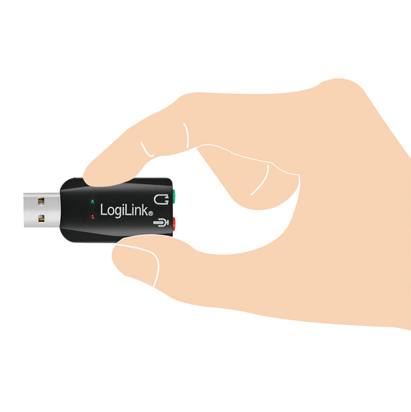 LogiLink Carte Son USB 5.1 Canaux