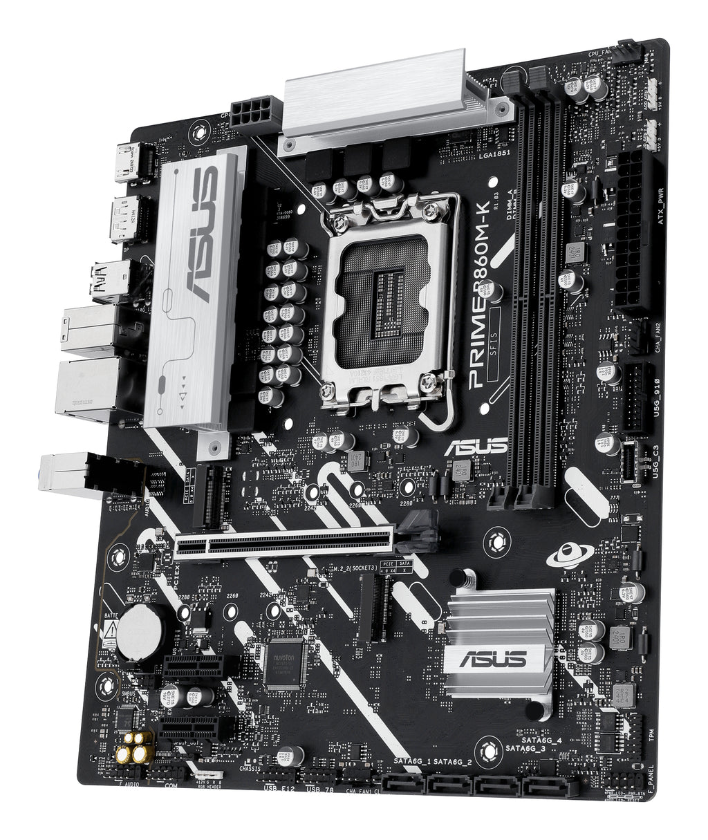 ASUS PRIME B860M-K Carte Mère Intel B860 LGA 1851 Socket V1 micro ATX