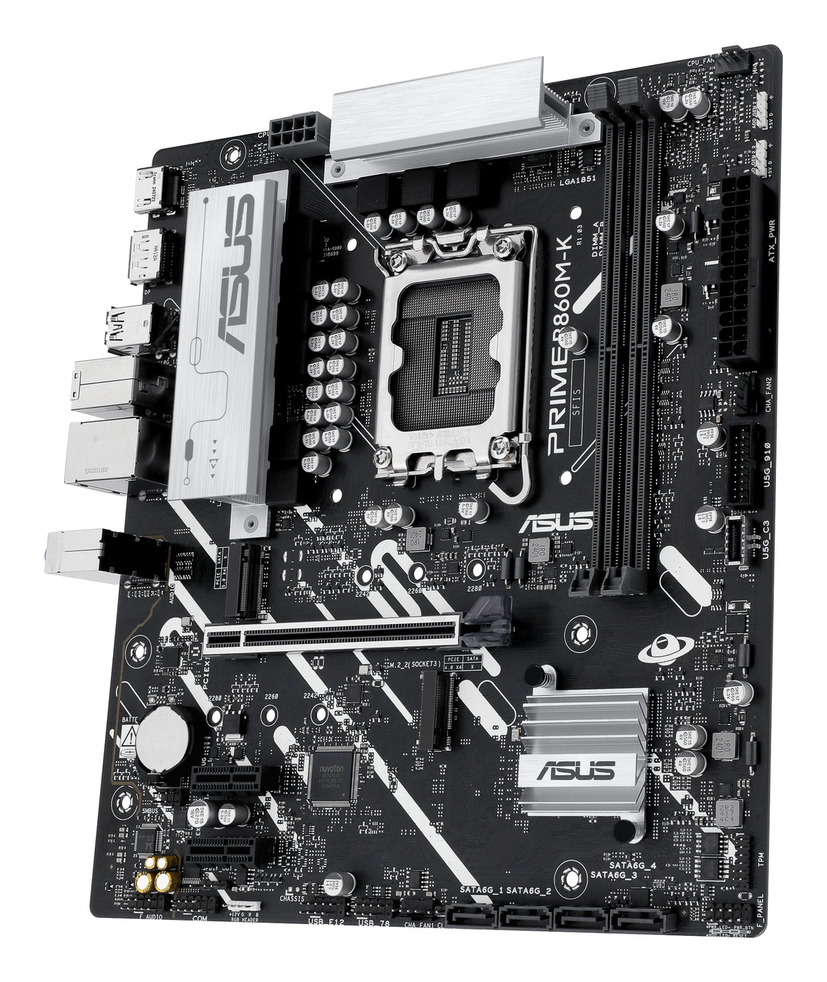 ASUS PRIME B860M-K Carte Mère Intel B860 LGA 1851 Socket V1 micro ATX