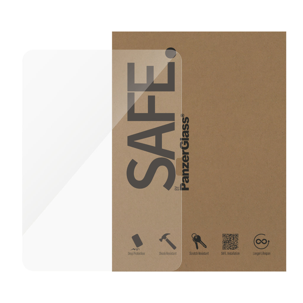 PanzerGlass SAFE. Protection d'écran Ultra-Wide Fit pour iPad Air 11" (2024-2026), iPad 11" (2025) et iPad 10.9" (2022),
