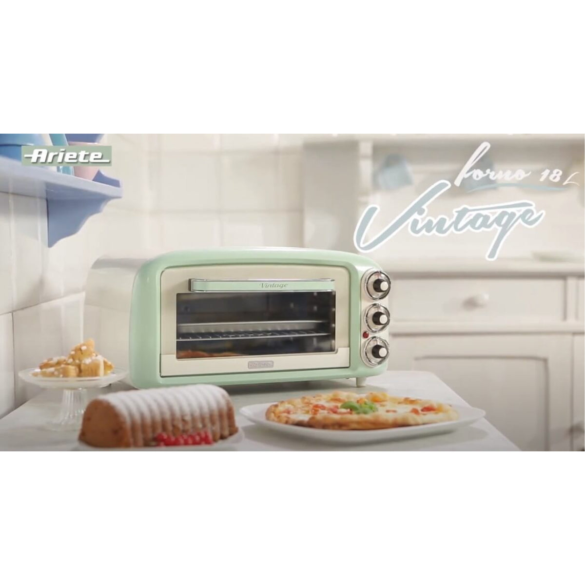 Ariete 0979/04 18 L 1380 W Vert Grill