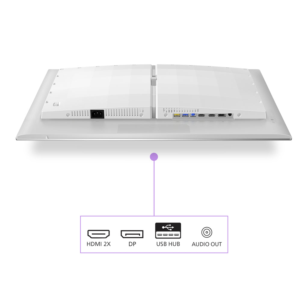 Philips Evnia 8000 27M2N8500/00 écran plat de PC 67,3 cm (26.5") 2560 x 1440 pixels Quad HD QD-OLED Blanc