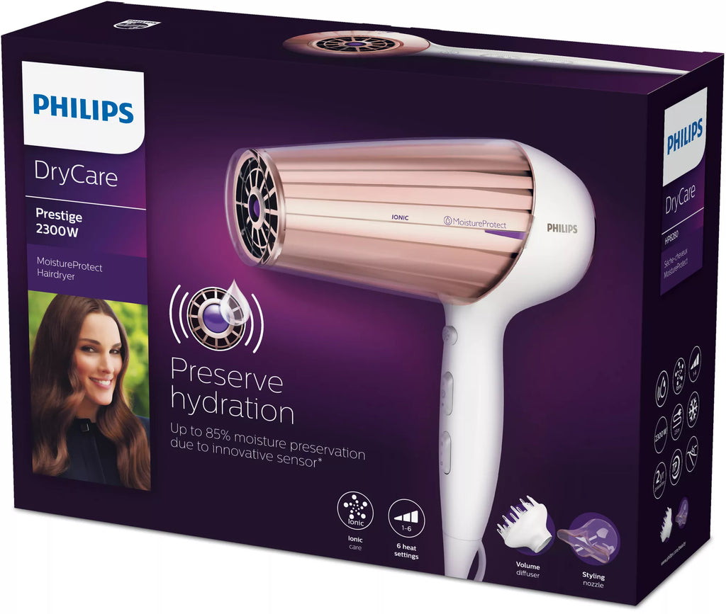 Philips MoistureProtect DryCare Prestige HP8280/00 Sèche-cheveux