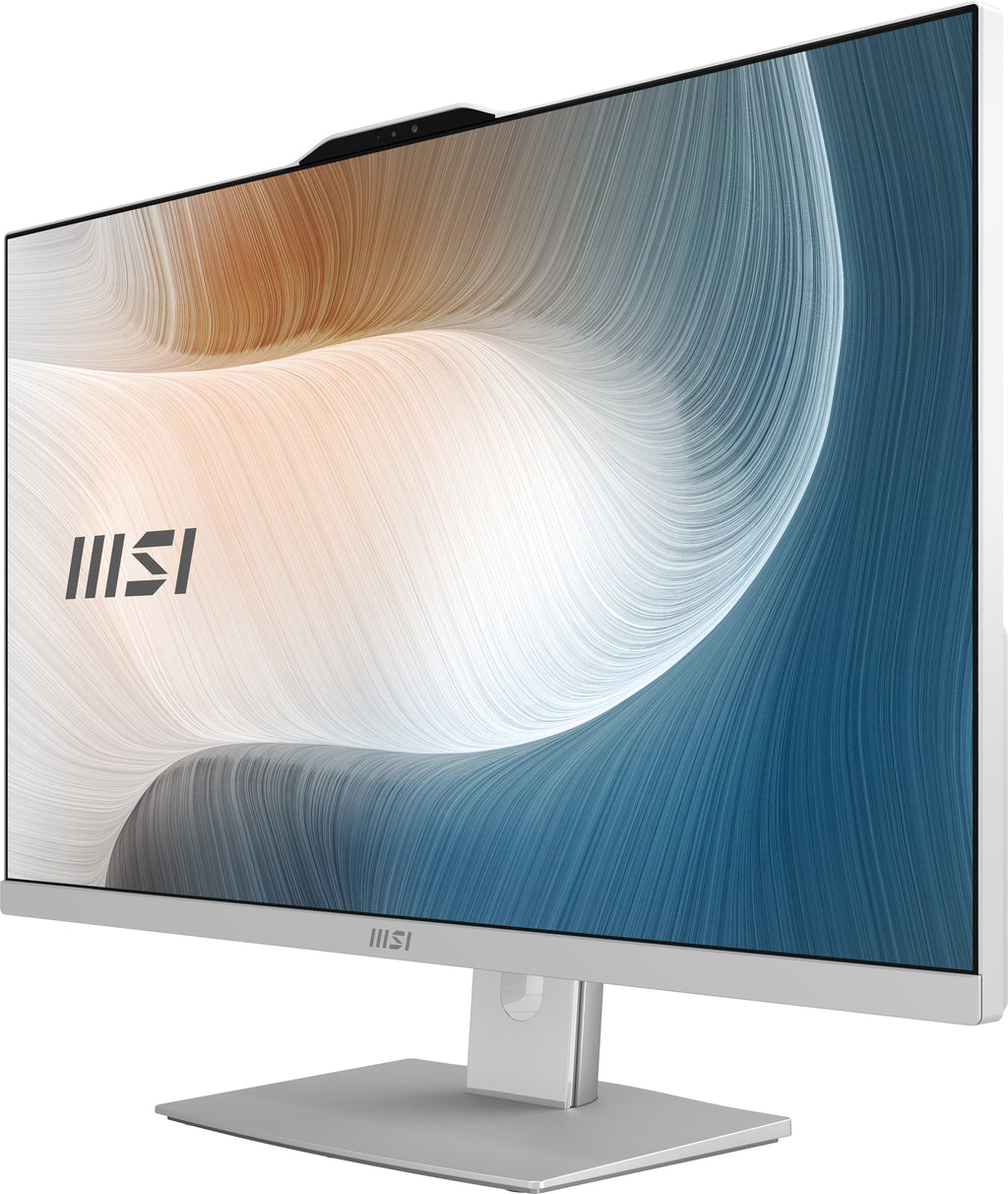 MSI Modern AM272P 1M-1428AT Intel Core 5 120U 68,6 cm (27") 1920 x 1080 pixels PC All-in-One 16 Go DDR5-SDRAM 512 Go SSD Windows 11 Pro Wi-Fi 6E (802.11ax) Blanc - vue 8