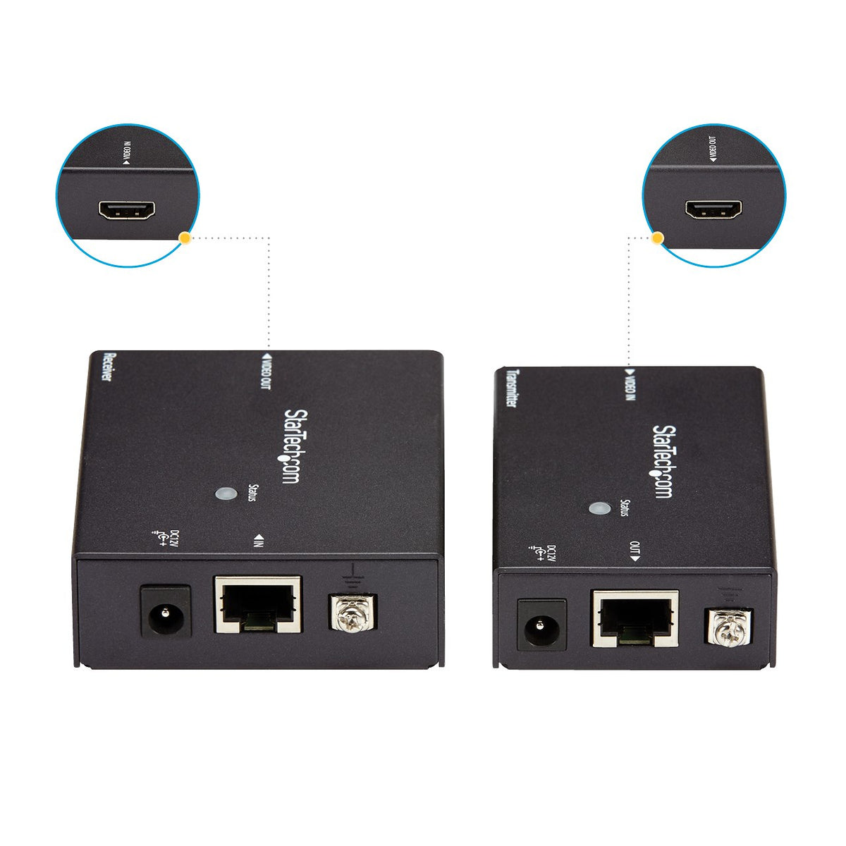 StarTech.com Extendeur HDMI sur Cat5e / 6 avec POC Power over Cable