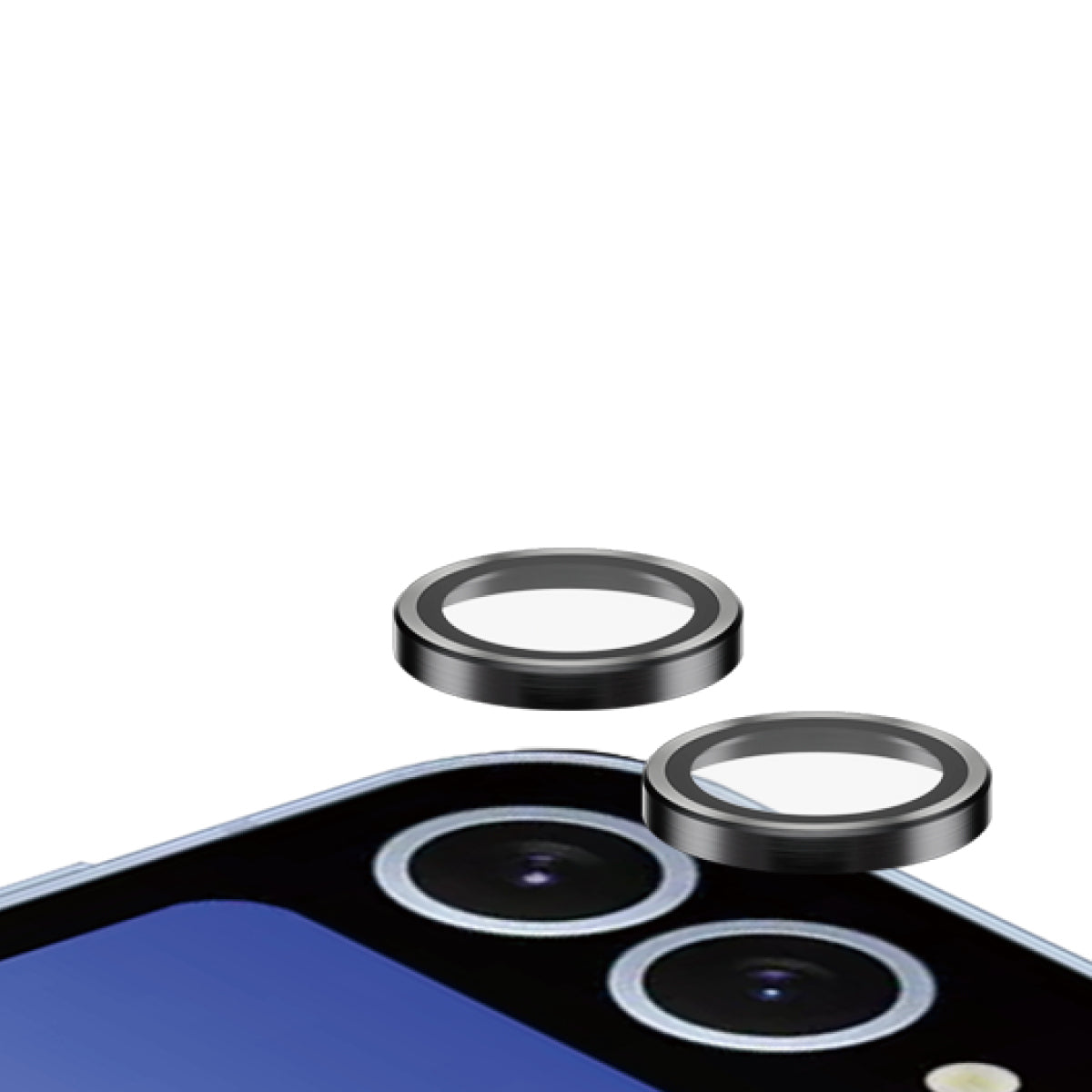 PanzerGlass ® Hoops® Camera Lens Protector Black Samsung Galaxy Z Flip6 Protection d'écran transparent 1 pièce(s)