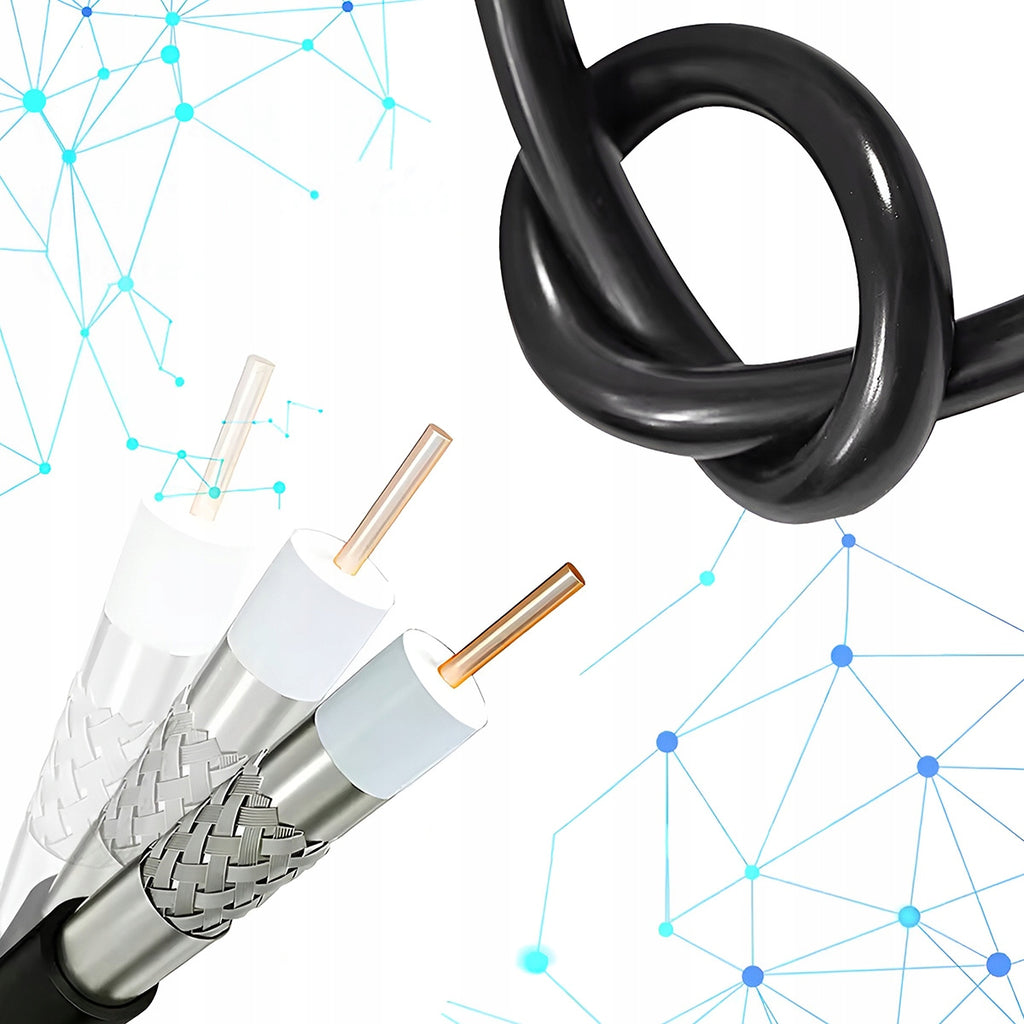 Antenne TV terrestre d'intérieur DVBT2 HEVC H.265 puissante 5 m Zenwire HDAT20