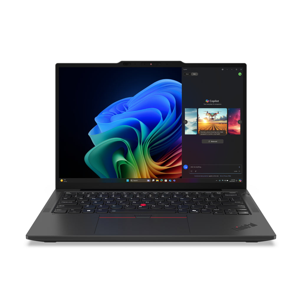 Lenovo ThinkPad X13 Gen 6 (AMD) Copilot+ PC AMD Ryzen AI 7 350 Ordinateur portable 33,8 cm (13.3") WUXGA 32 Go LPDDR5x-SDRAM 1 To SSD Wi-Fi 7 (802.11be) Windows 11 Pro Allemand Noir
