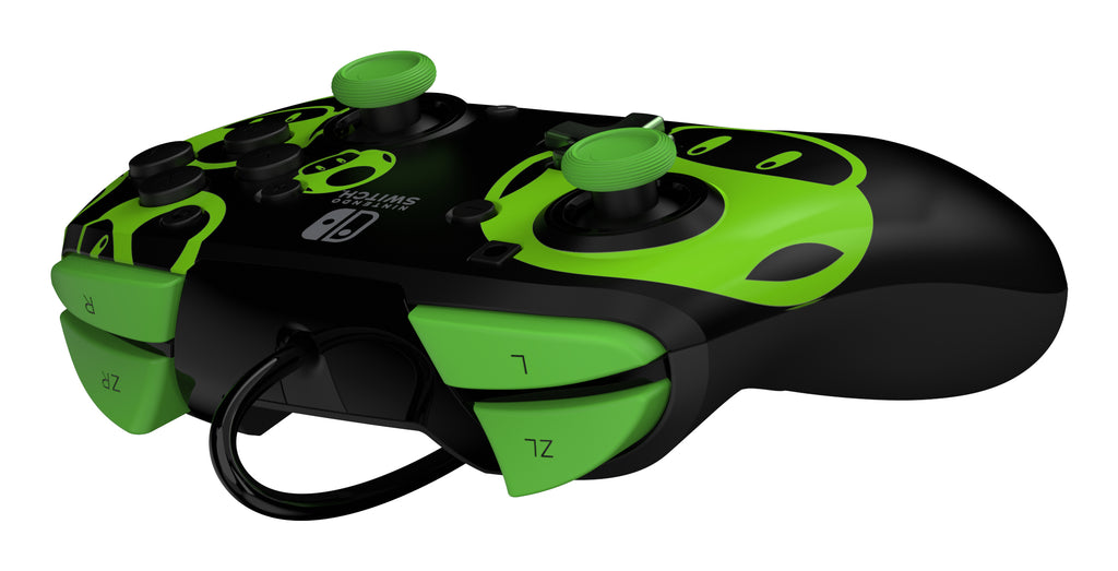 PDP Manette filaire REMATCH: 1-Up Glow in the Dark