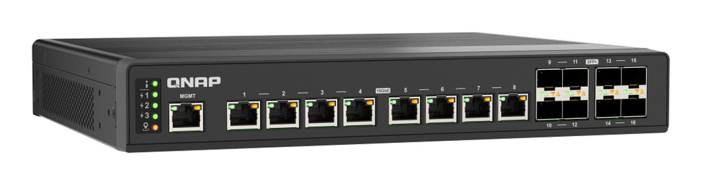 QNAP QSW-IM3216-8S8T commutateur réseau Géré L2 10G Ethernet (100/1000/10000) Noir - vue 5