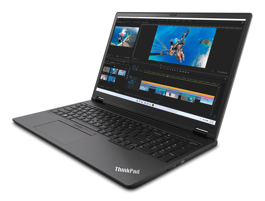 Lenovo ThinkPad P16v Gen 2 (Intel) Intel Core Ultra 7 165H Station de travail mobile 40,6 cm (16") WUXGA 32 Go DDR5-SDRAM 512 Go SSD NVIDIA RTX 500 Ada Wi-Fi 6E (802.11ax) Windows 11 Pro Allemand Noir