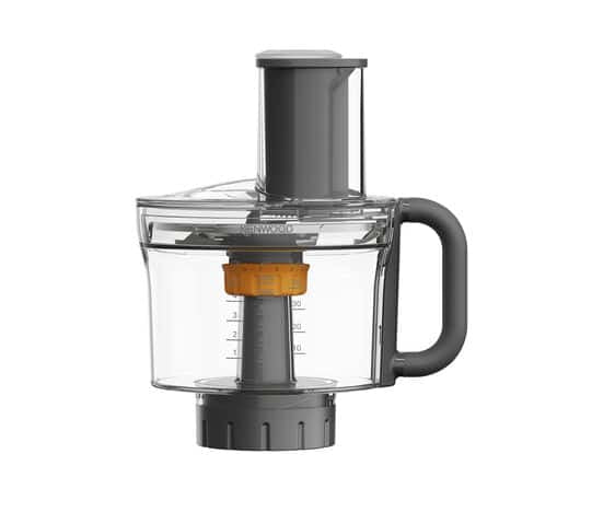 Accessoire Robot Culinaire KAH65.000PL, Bol 1,2 L, Noir et Transparent