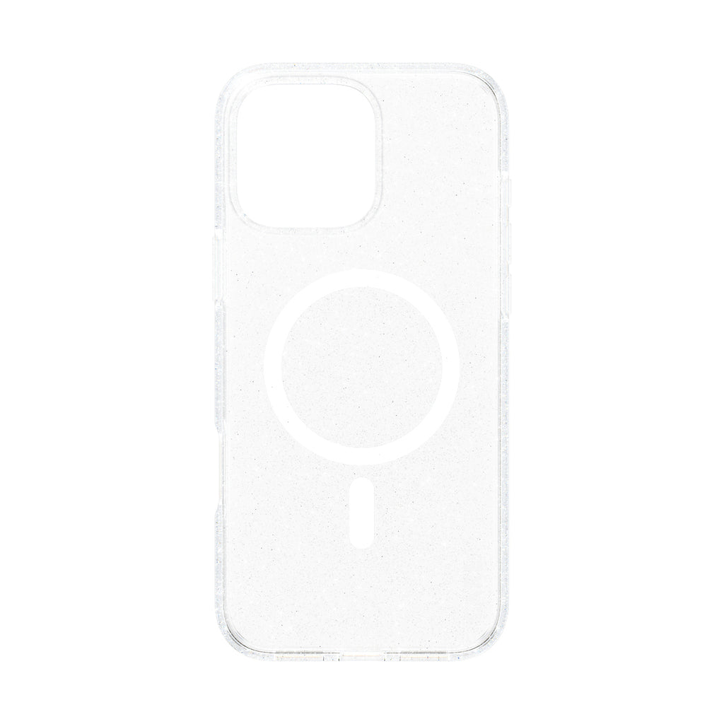 PanzerGlass CARE Star Lit Case avec MagSafe pour iPhone 16 Pro Max, Coque de Protection Transparente