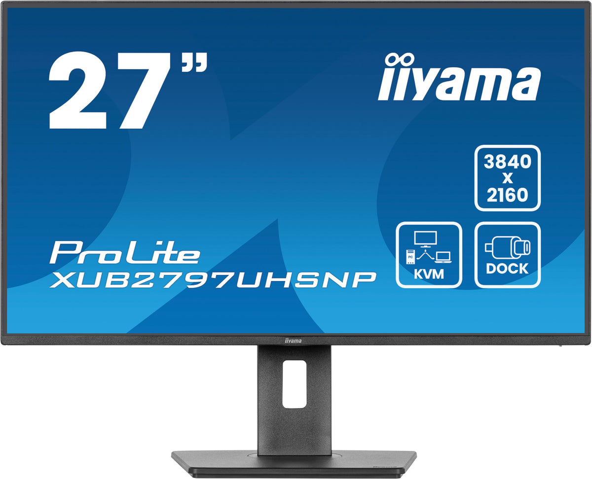 iiyama ProLite XUB2797UHSNP-B1 Écran PC 27" 4K Ultra HD LED Noir