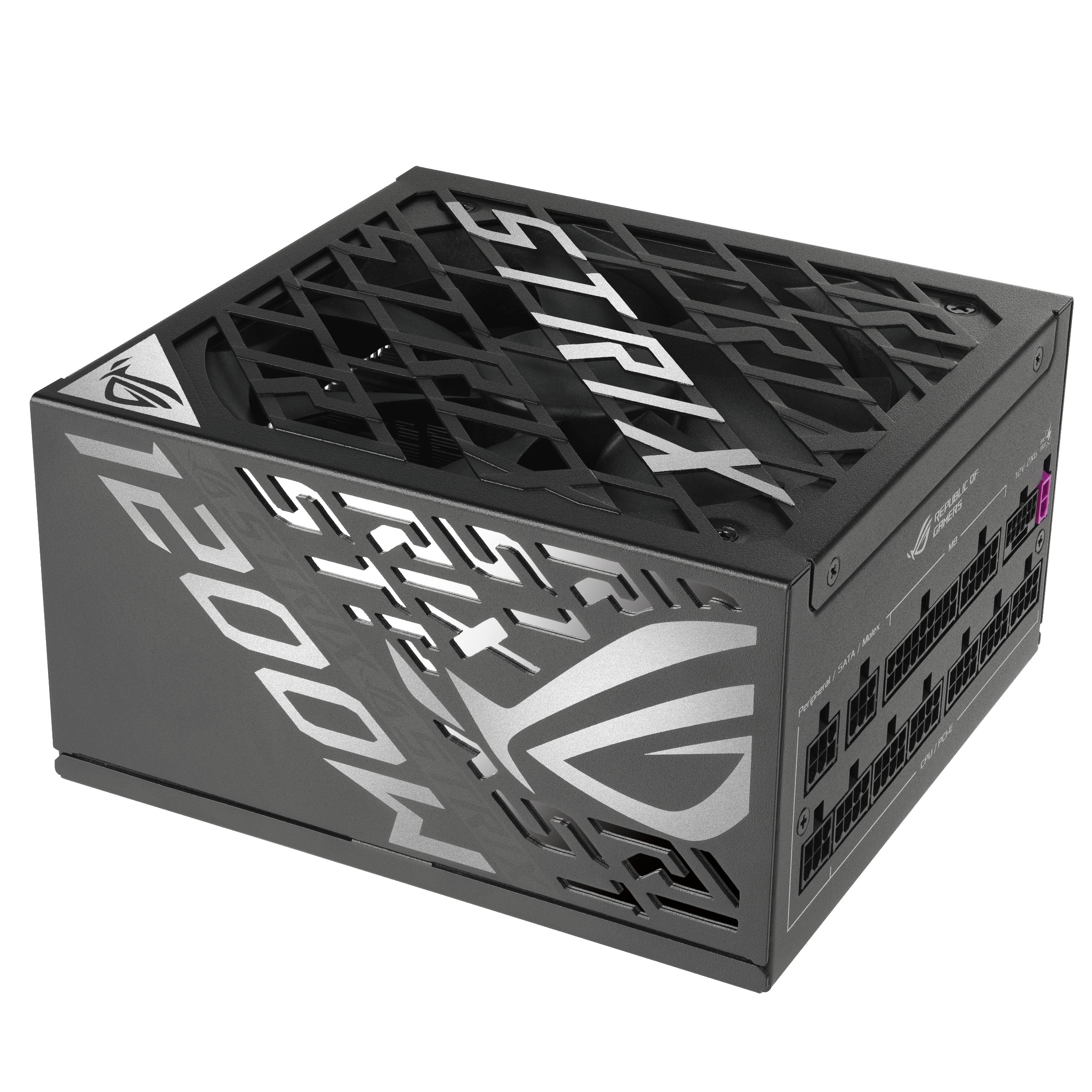 ASUS ROG -STRIX-1200P-GAMING-E unité d'alimentation d'énergie 1200 W 20+4 pin ATX ATX Noir, Multicolore
