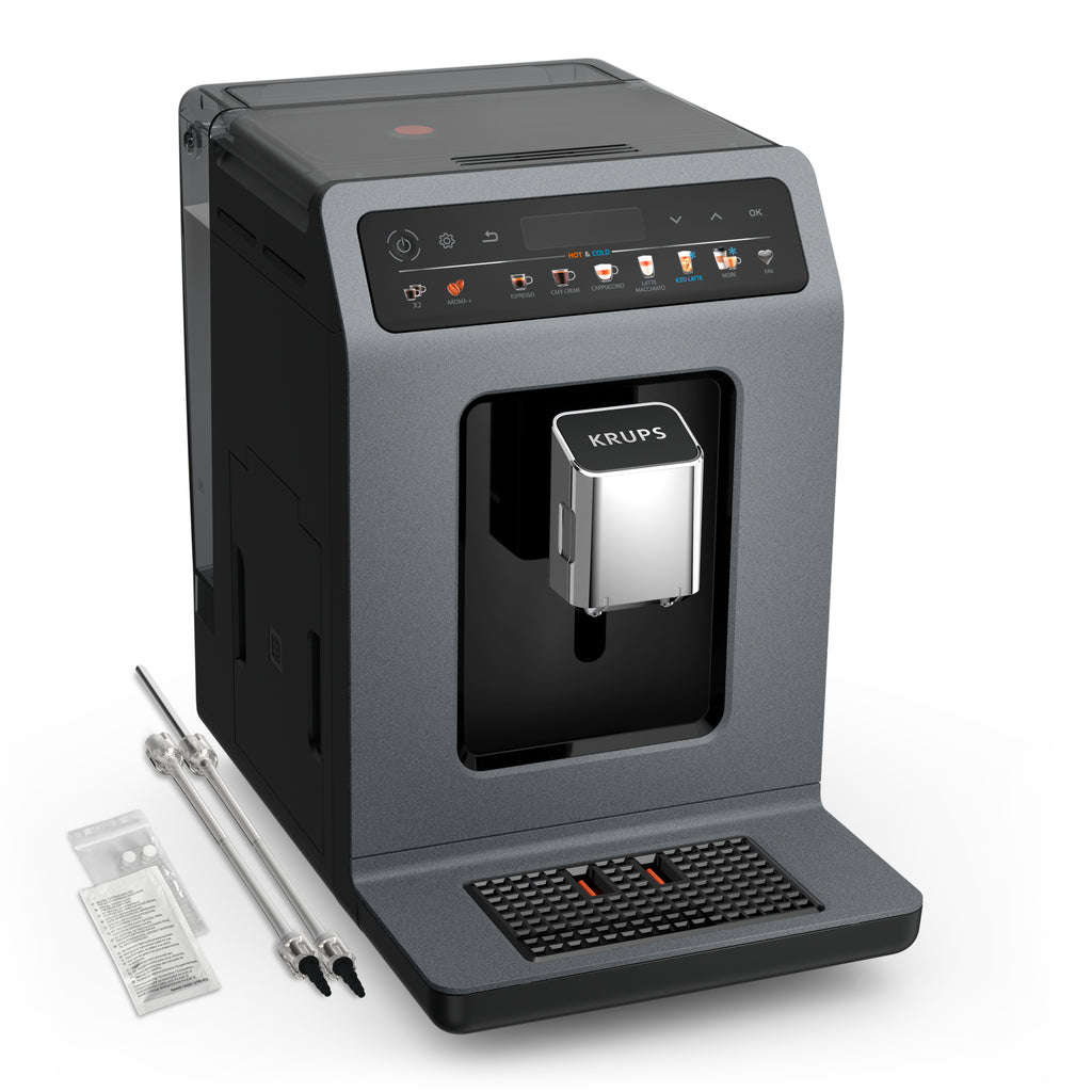 Krups Evidence Hot & Cold EA898GF0 machine à café Entièrement automatique Machine à expresso 2,5 L