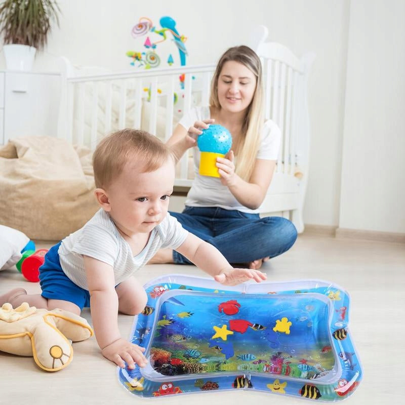 MATA WODNA DMUCHANA XXL EDUKACYJNA DUŻA SENSORYCZNA DLA NIEMOWLĄT DZIECI