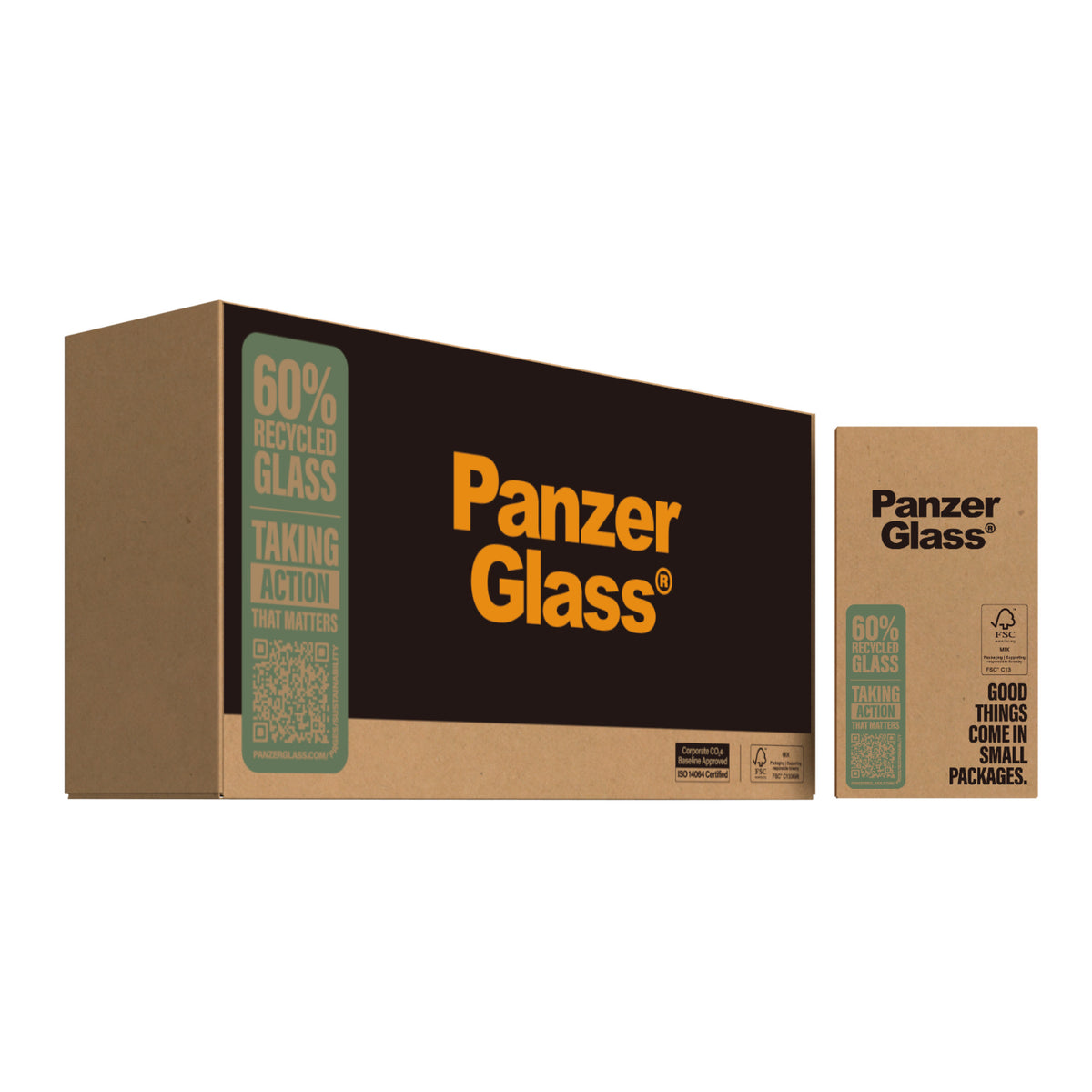 PanzerGlass Protection d'écran Ultra-Wide Fit pour iPhone 16 et iPhone 15, Transparent, Lot de 50 pièces