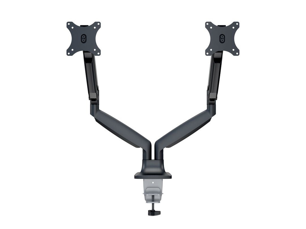 Multibrackets 3286 Support d'Écran Plat pour Bureau 15" à 27", Noir et Argent