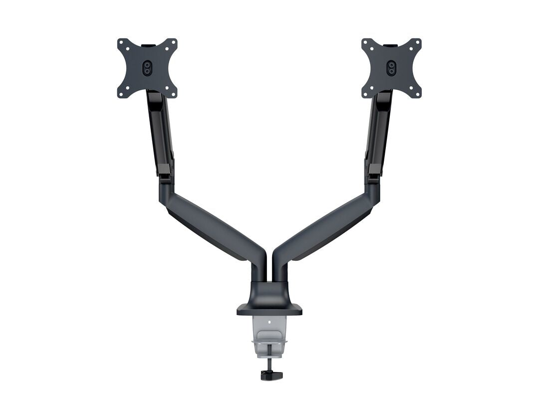 Multibrackets 3286 Support d'Écran Plat pour Bureau 15" à 27", Noir et Argent