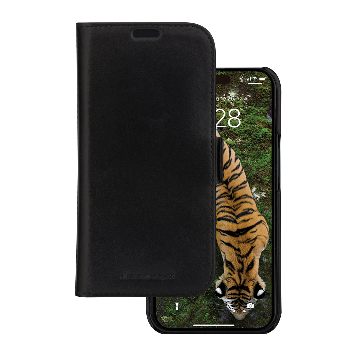 dbramante1928 Lynge Coque de Protection Folio pour iPhone 15 Pro Max, Noir